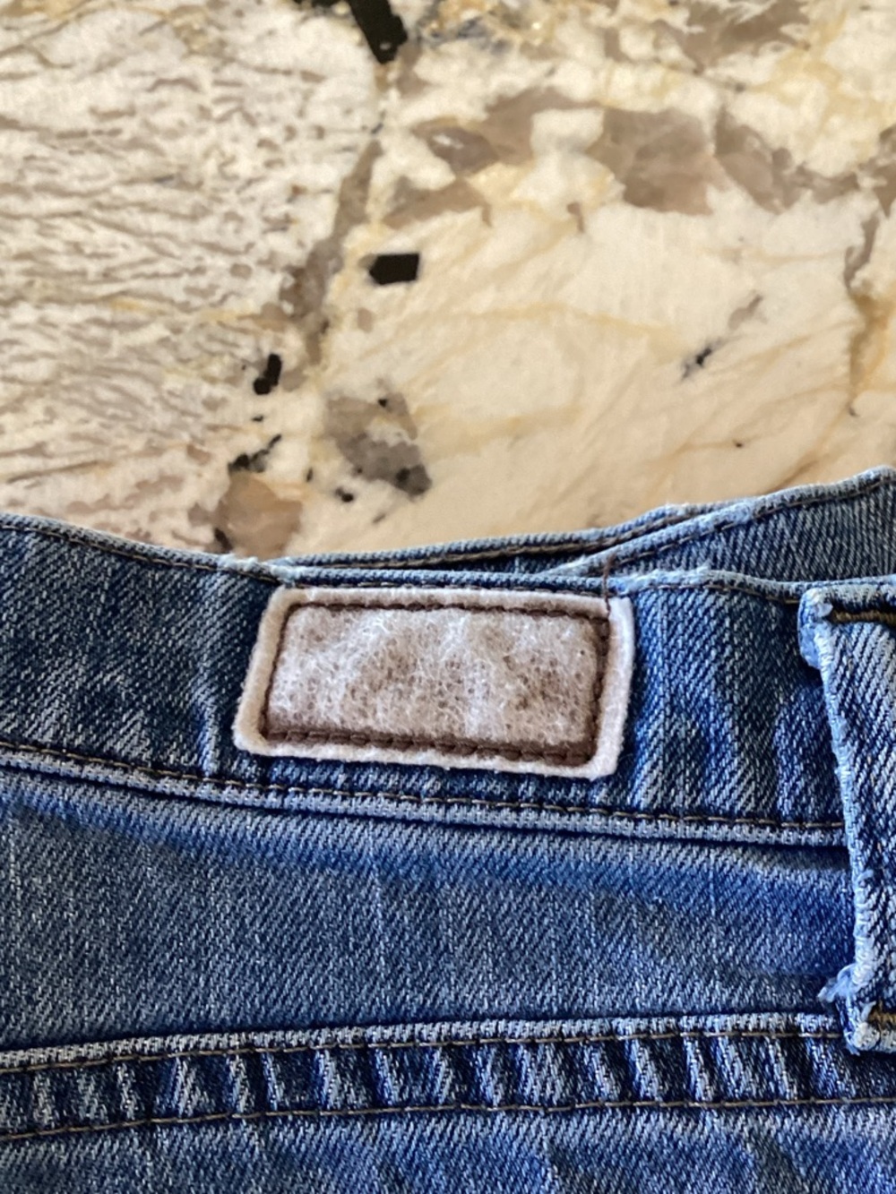 Lee Relaxed Straight Jeans Size 8M Blue Denim High Rise 3051849 - Picture 10 of 12